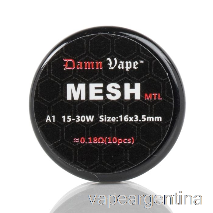 Maldita Vape Malla Intensa Mtl Bobina De Repuesto 0.18ohm Ka1 Malla Mtl Bobina Vape Argentina